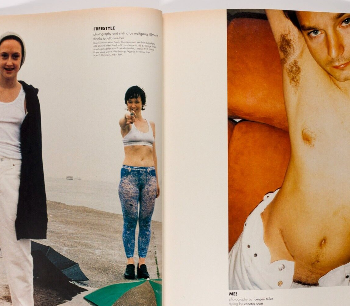 Nadja Auermann CHLOE SEVIGNY Wolfgang Tillmans JUERGEN TELLER Klein i-D MAGAZINE