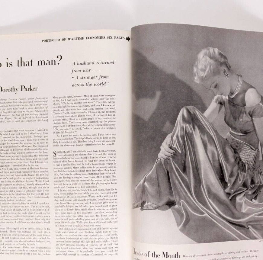 LEE MILLER Norman Parkinson MARLENE DIETRICH Vogue December 1944 Descombes JOFFE