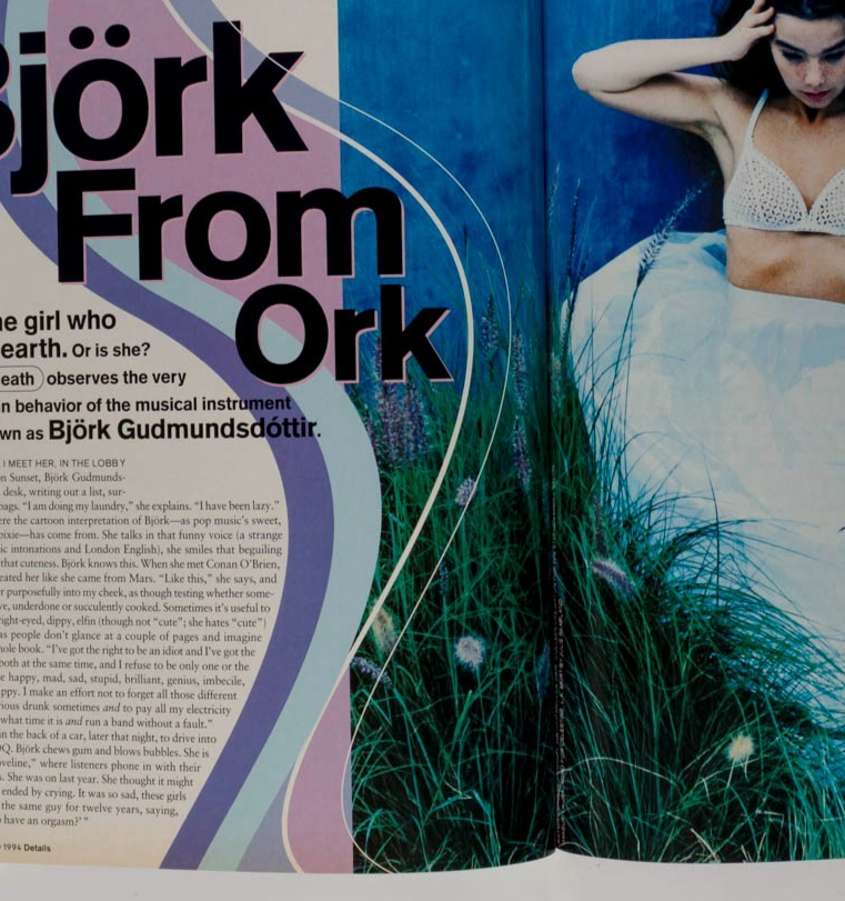 Bjork SCOTT WEILAND Tupac DETAILS magazine July 1994 Pet Shop Boys U2 The Cramps