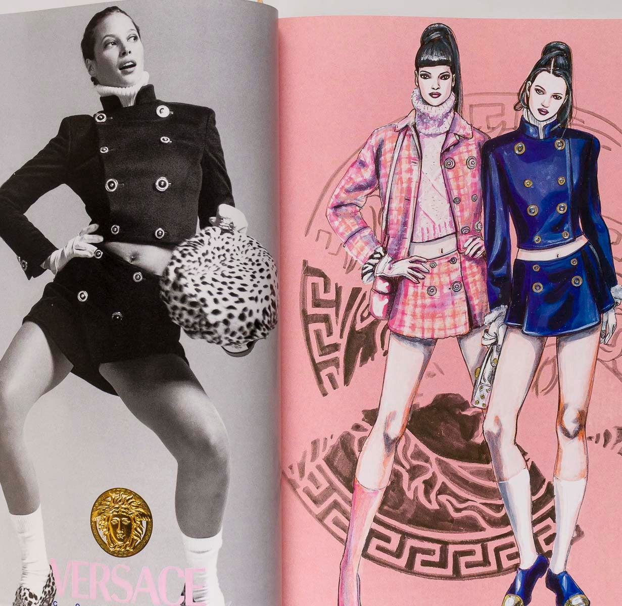 CINDY CRAWFORD Rem Koolhaas IONE SKYE Tatjana Patitz  VOGUE November 1994 Warhol