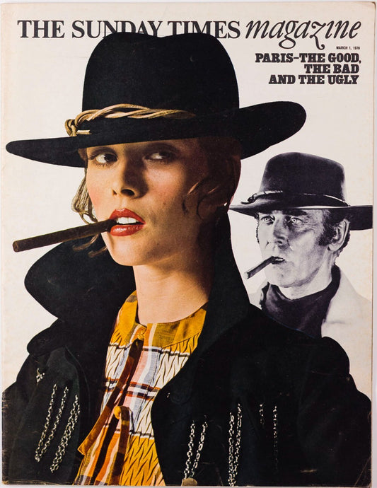 Eric Clapton SNOWDON Paris PETER KNAPP Emanuel Ungaro SUNDAY TIMES magazine 1970