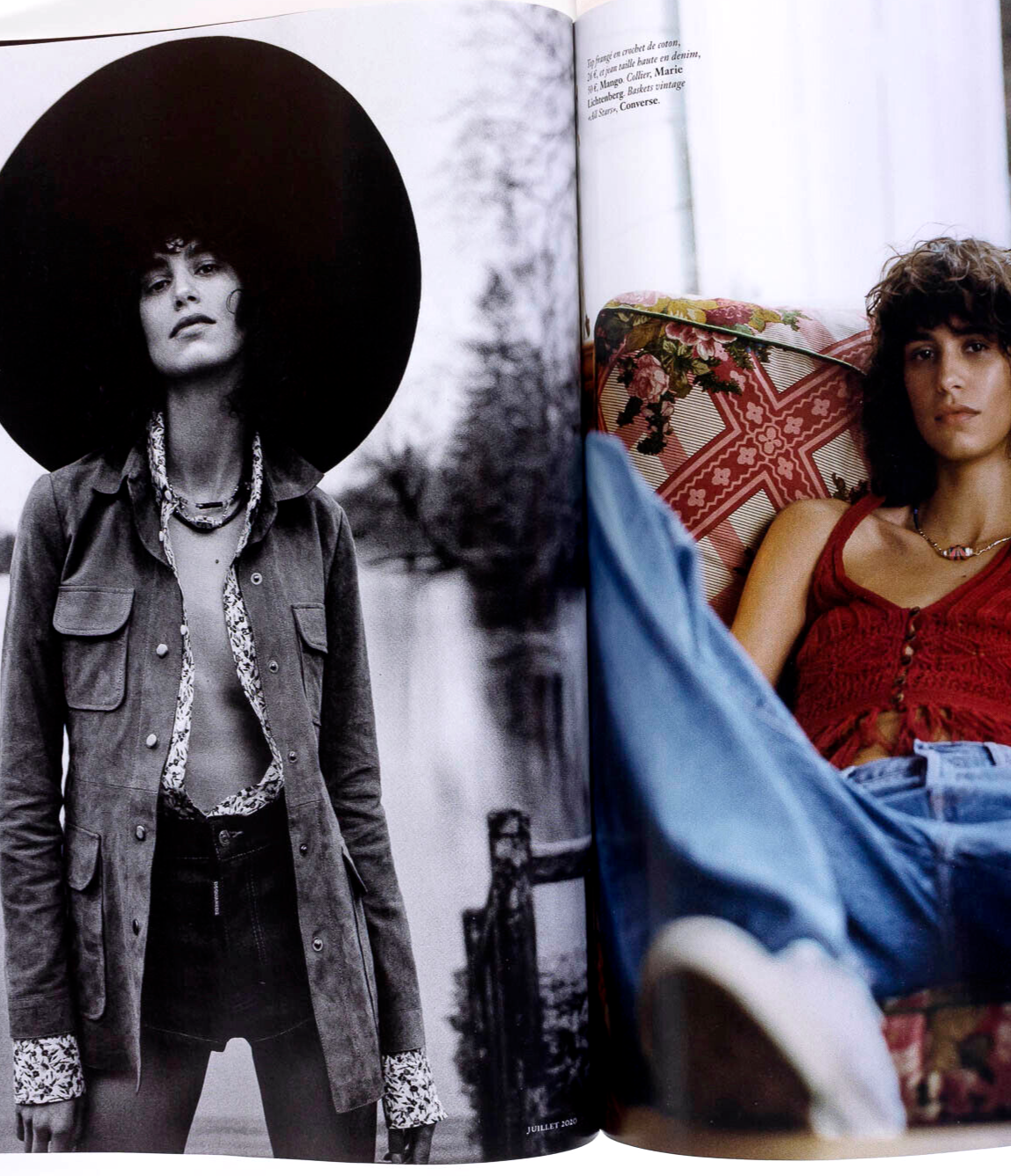 MICA ARGANARAZ Henrik Purienne ANJA RUBIK Freja ANNA EWERS Paris Vogue July 2020