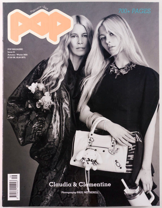CLAUDIA Clementine SCHIFFER Balenciaga PORTISHEAD Alasdair McLellan POP 51 2024