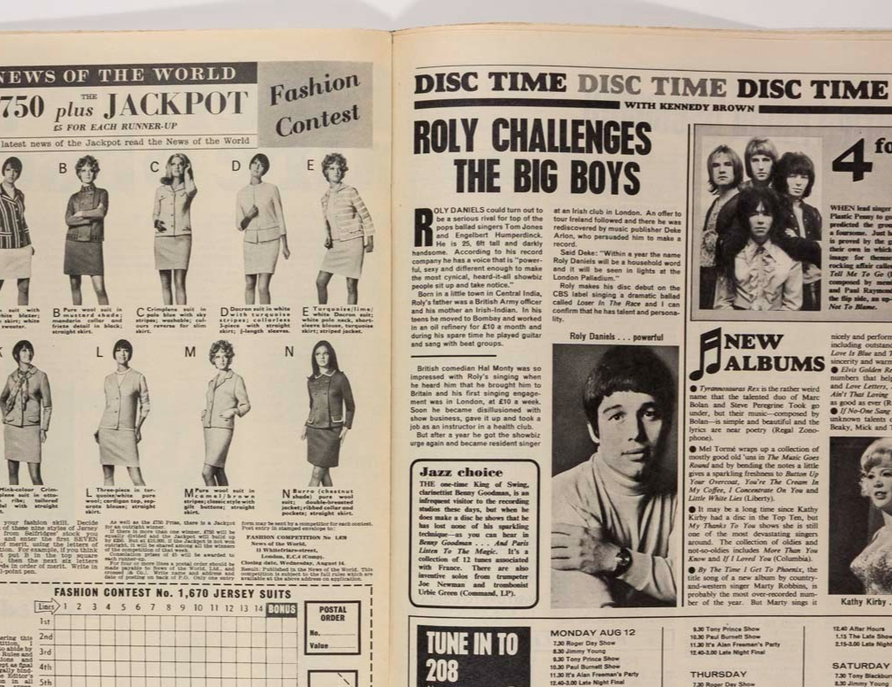 SHAKIRA CAINE Granny Takes A Trip HARRISON MARKS Titbits August 1968 IRMA GRESE