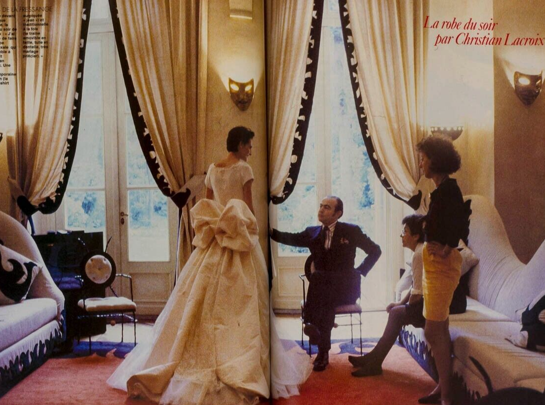 ANDY WARHOL Claire Dhelens INES DE LA FRESSANGE Lacroix YSL Adidas ELLE magazine