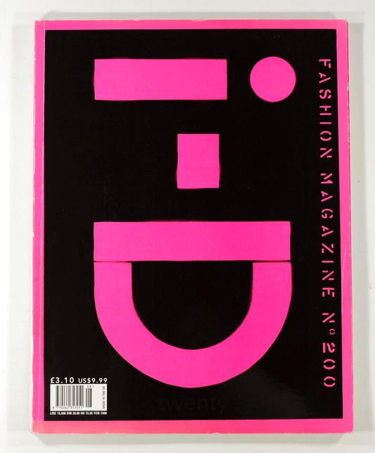 Corinne Day ALASDAIR McLELLAN Judy Blame i-D MAGAZINE August 2000 200 Raf Simons