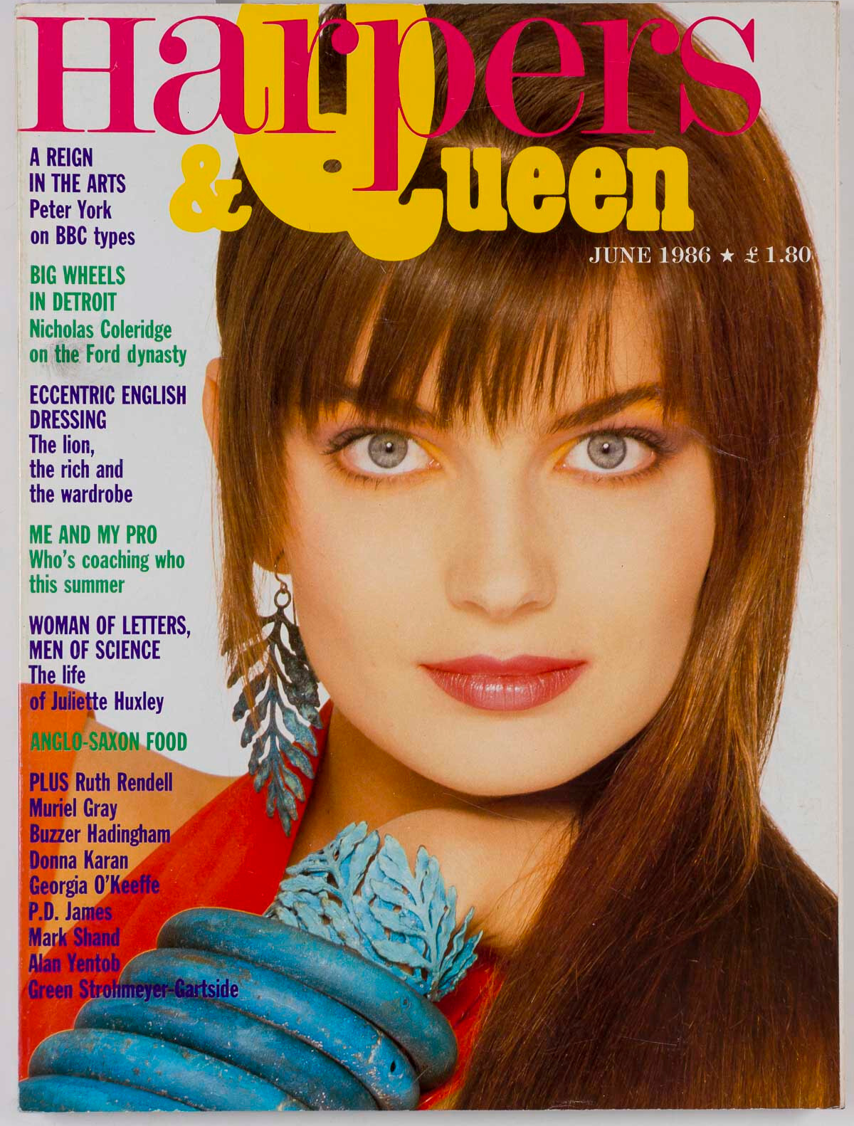 Porizkova SCRITTI POLITTI Grayson Perry STEWART COPELAND Harpers June 1986 Cindy