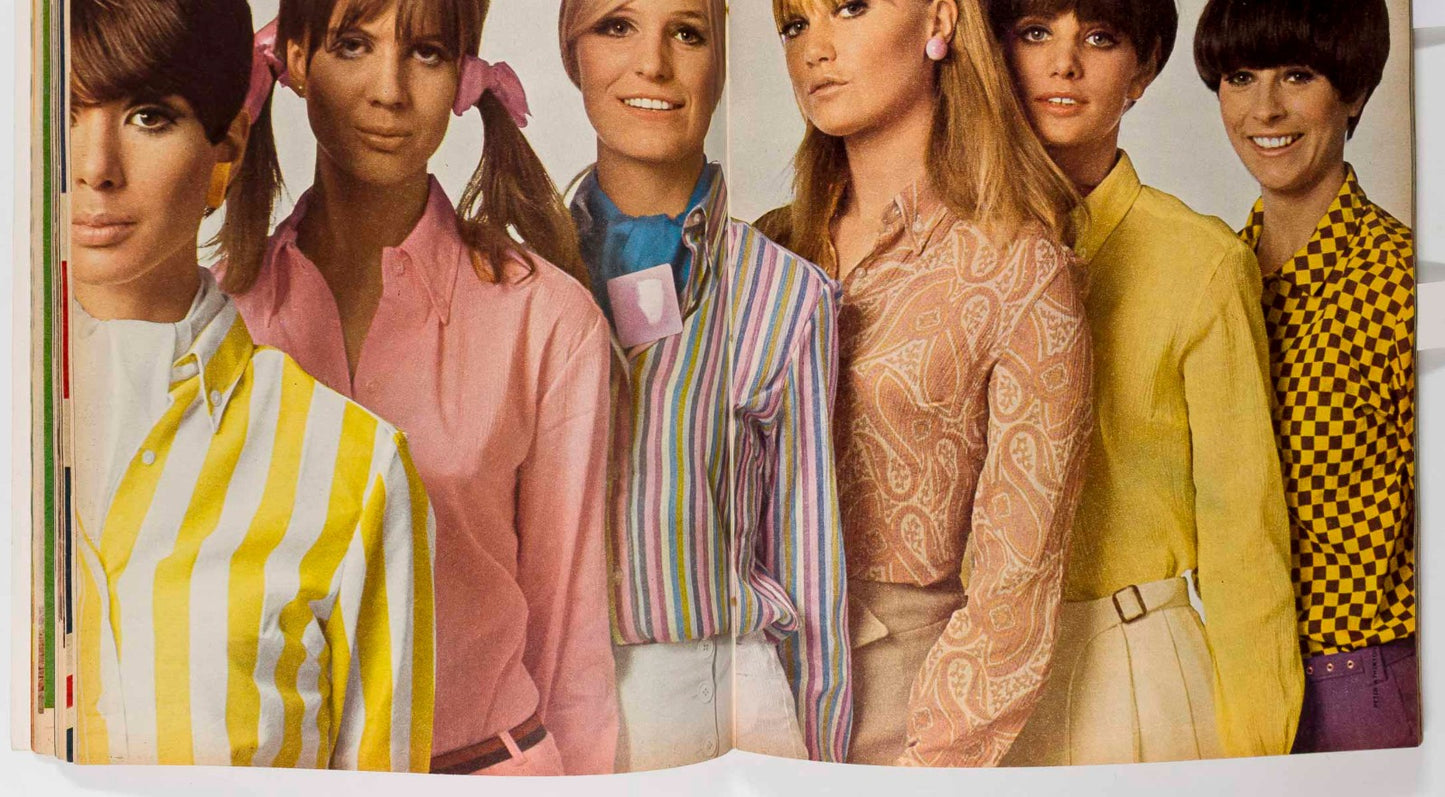 Shrimpton PATTIE BOYD Brigitte Bardot HELMUT NEWTON Honey April 1966 Kennington