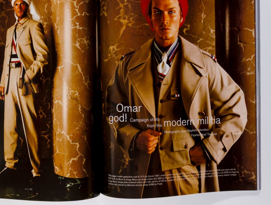 Ewan McGregor ADRIAN NEIL RAYMENT Jodie Kidd ARENA HOMME # 6 1996 Juergen Teller