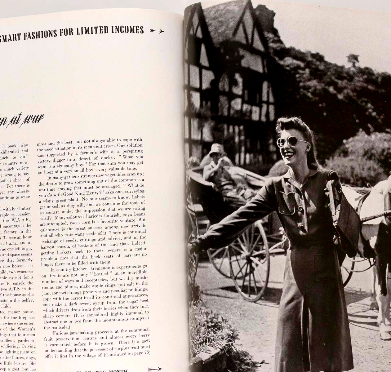 LEE MILLER Norman Parkinson LAND GIRLS Vogue August 1942 Pattern book WWII Bonds