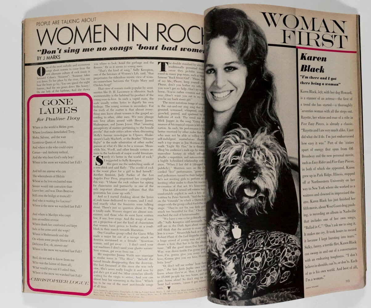 JEAN SHRIMPTON Ruth Gordon DENEUVE Rothko VOGUE March 1971 Shelley Duvall AVEDON