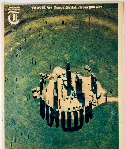 DON McCULLIN Jenny Boyd STONEHENGE Anthony Haworth 1960's Telegraph magazine VTG