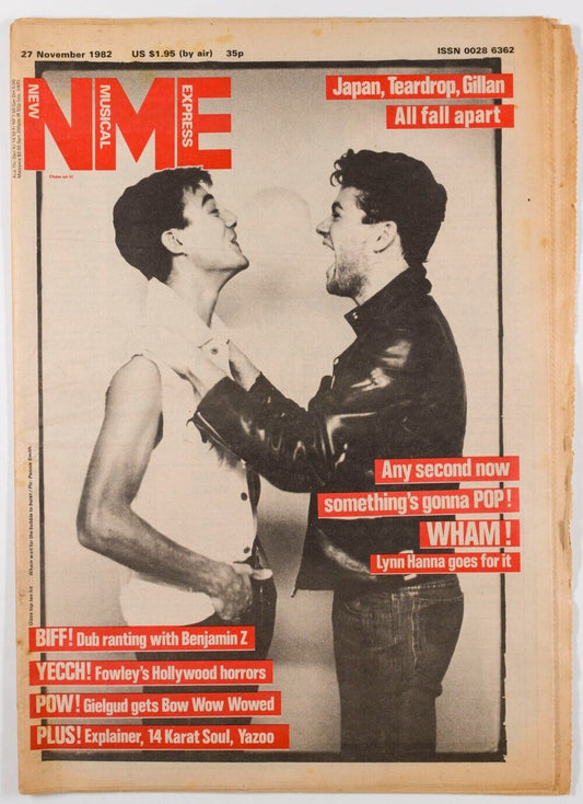 George Michael WHAM Siouxsie KIM FOWLEY Cocteau Twins ANTON CORBIJN Nme magazine