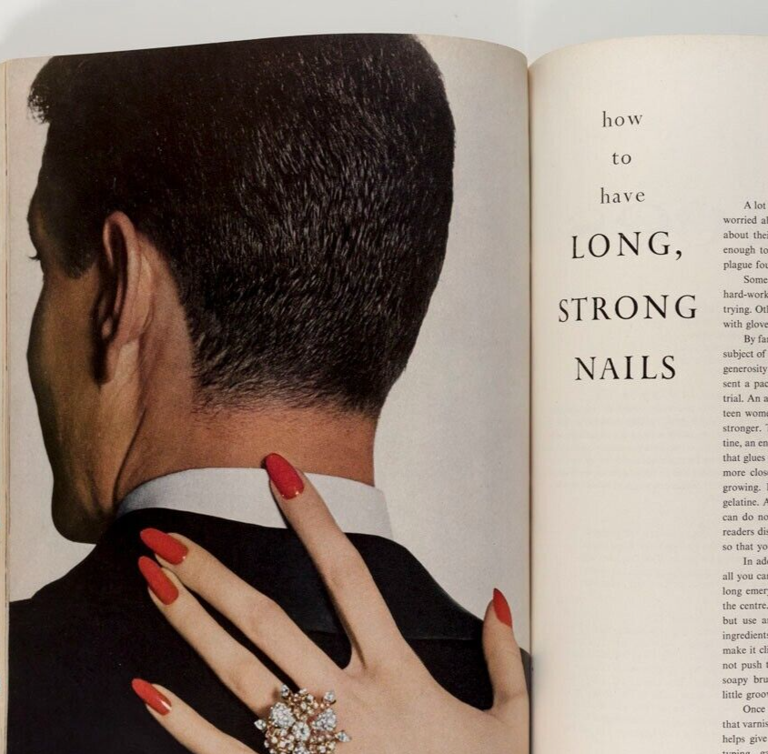 Irving Penn ERWIN BLUMENFELD Erica Perl VOGUE Beauty Book magazine 1958 Make-Up