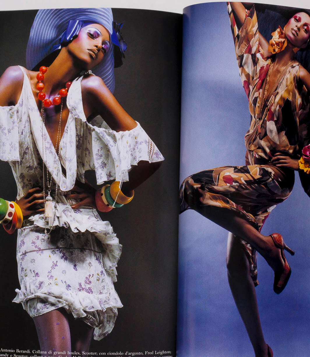 Elise Crombez ASIA ARGENTO Adrien Brody VOGUE ITALIA January 2003 Naomi Campbell