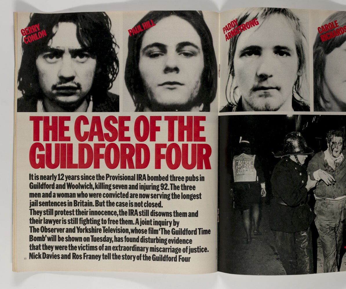 ANDY WARHOL SELF PORTRAIT for The Observer magazine GUILDFORD FOUR June 29 1986