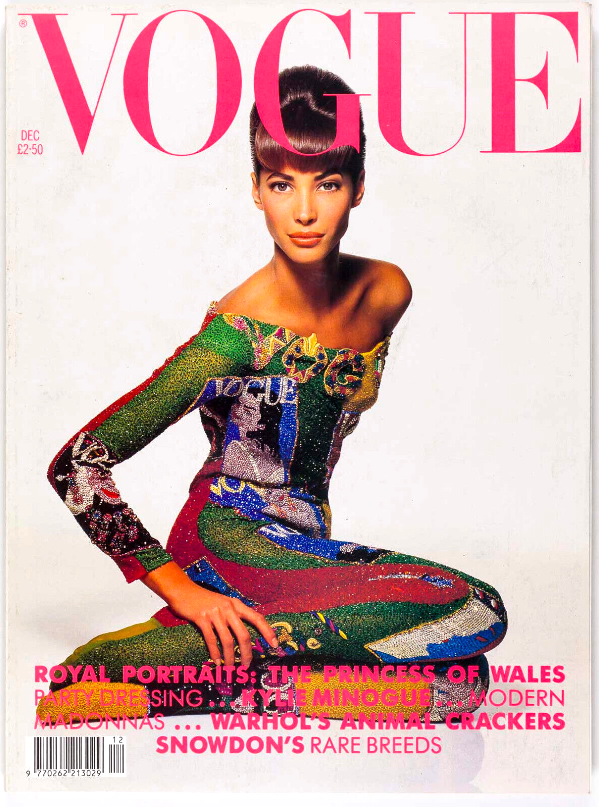 VERSACE Stephanie Seymour KYLIE Herb Ritts WARHOL Lady Diana KIRSTEN OWEN Vogue