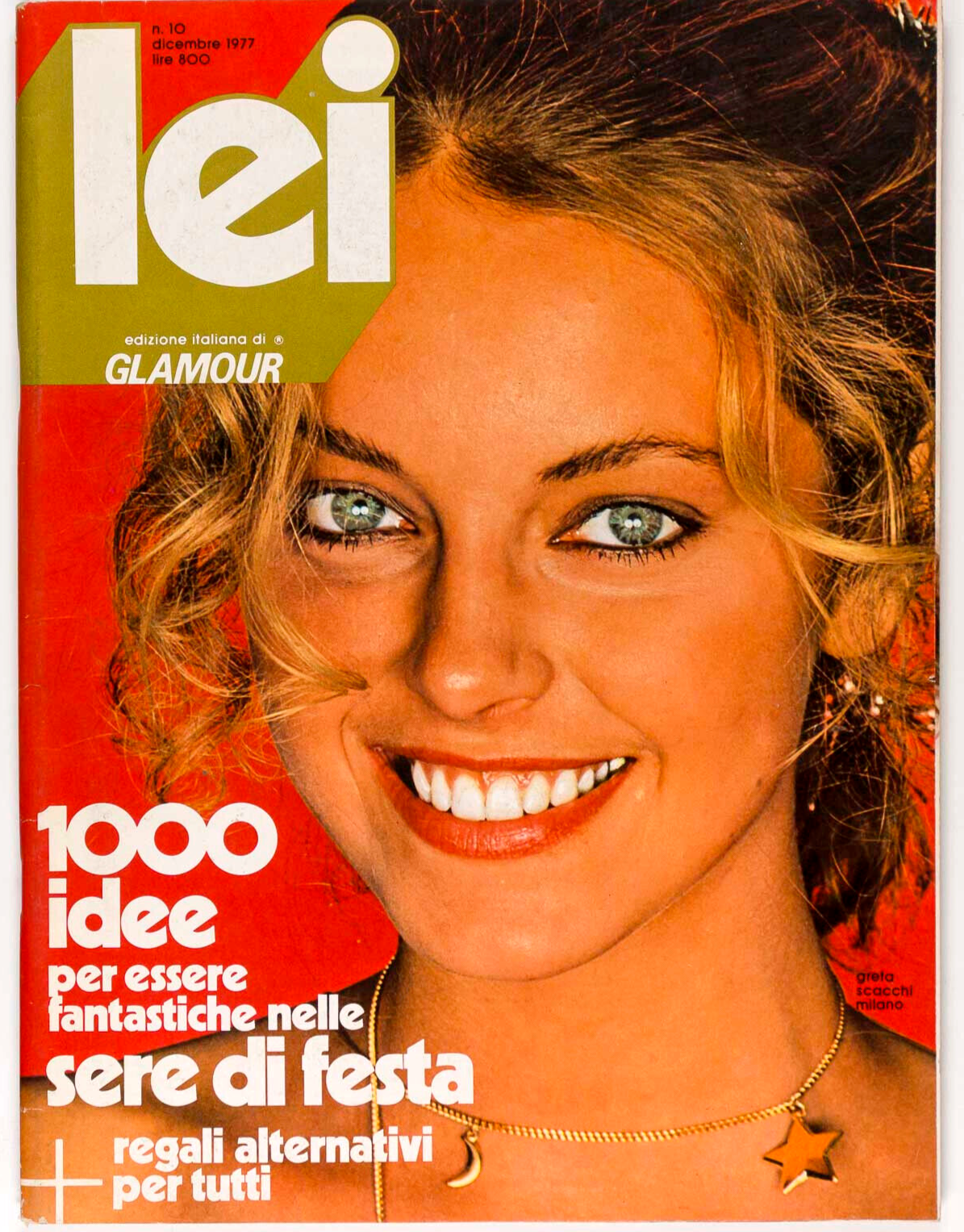 Greta Scacchi PUNK FASHION The Clash LEI magazine December 1977 vtg FIORUCCI It.