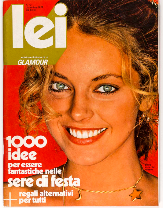 Greta Scacchi PUNK FASHION The Clash LEI magazine December 1977 vtg FIORUCCI It.