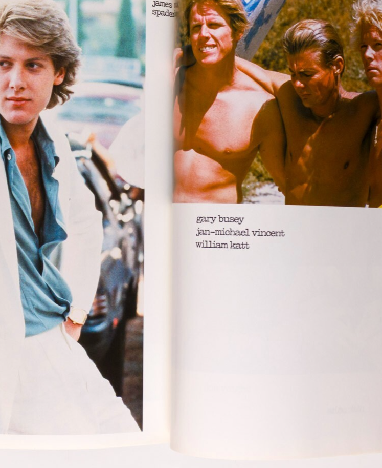 Brad Pitt STEVEN KLEIN James Spader L'UOMO VOGUE May 2004 Kevin Bacon BLONDE 351
