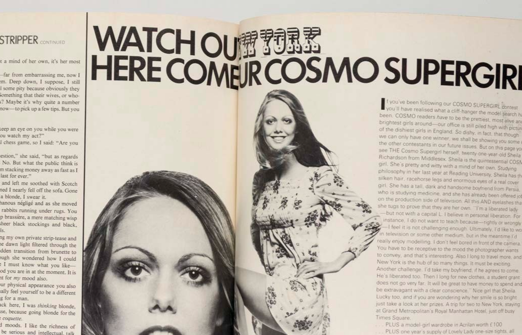 Cecilia Selling ANN TURKEL Vidal Sassoon COSMOPOLITAN magazine 4 June 1972 Duffy