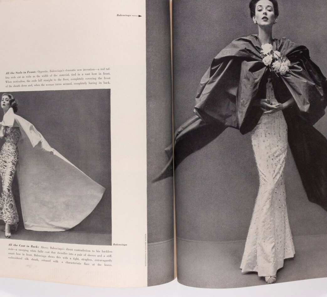 Sunny Harnett SALVADOR DALI Richard Avedon BALENCIAGA Paris Collections HARPER'S