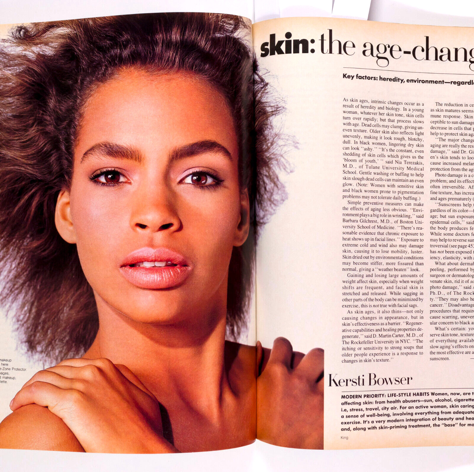 CINDY CRAWFORD'S 2nd VOGUE Christy Turlington AVEDON Porizkova AUDREY HEPBURN US