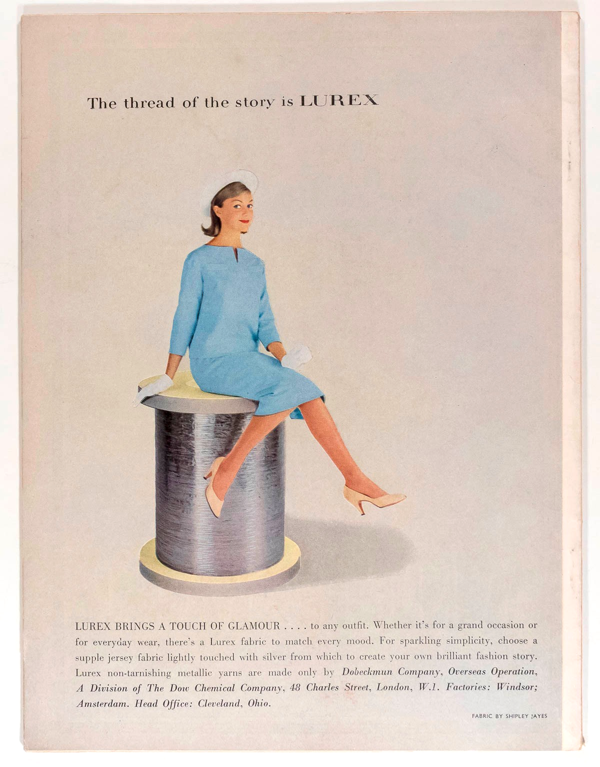 Vogue Magazine Pattern book 1958 XMAS Jean Patou KAZAN Jacqmar NINA RICCI vtg UK