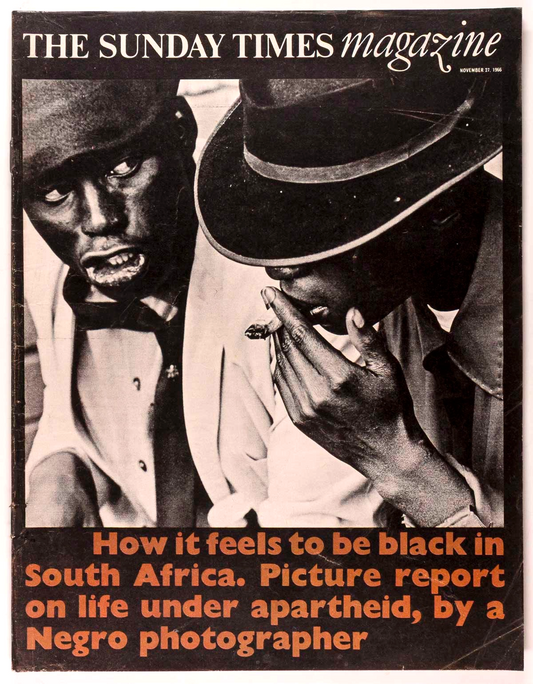 Ernest Cole SOUTH AFRICA Rolex SUNDAY TIMES 1966 November JEFFREY MORGAN Houston