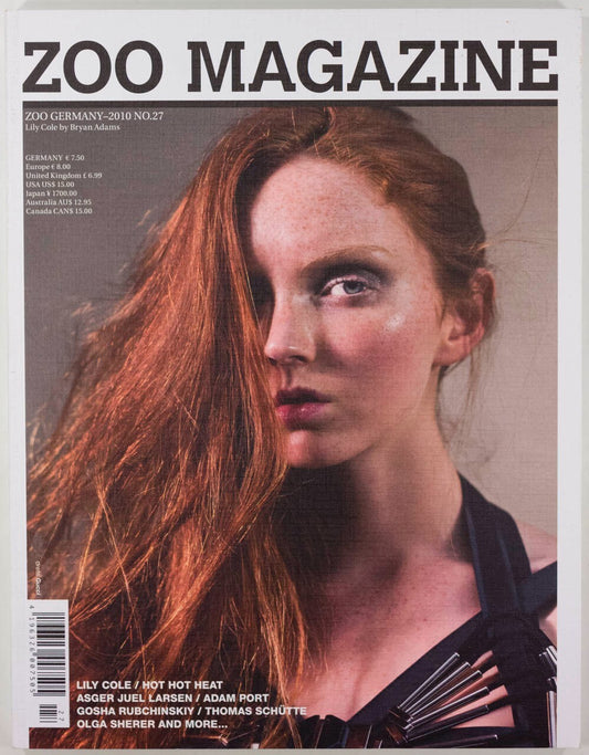 Lily Cole GOSHA RUBCHINSKY Hannah Holman ZOO MAGAZINE 2010 Olga Sherer HOT HEAT