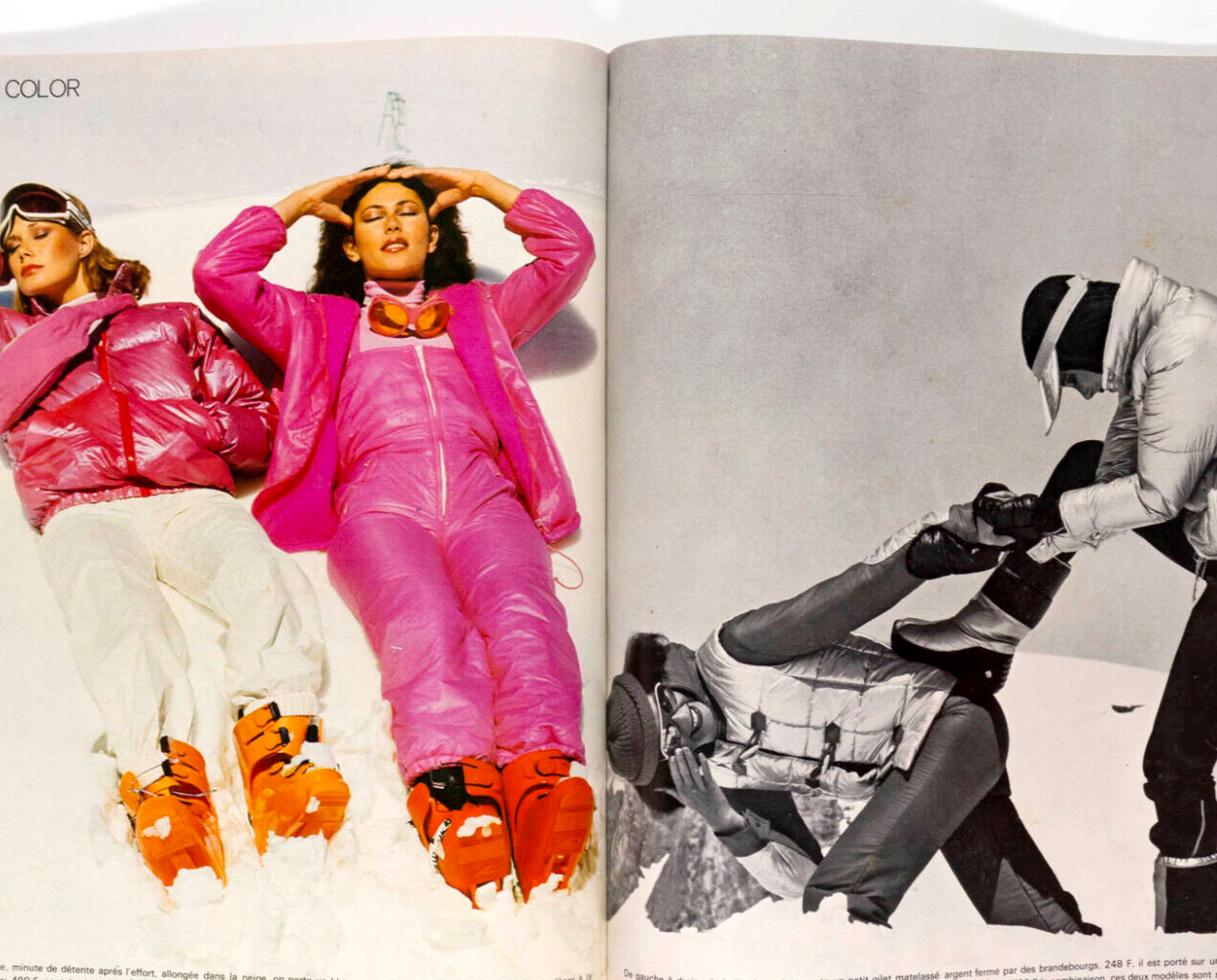 SYLVIE VARTAN Count Basie JAZZ Dizzy Gillespie SKIWEAR L'Officiel 1977 November