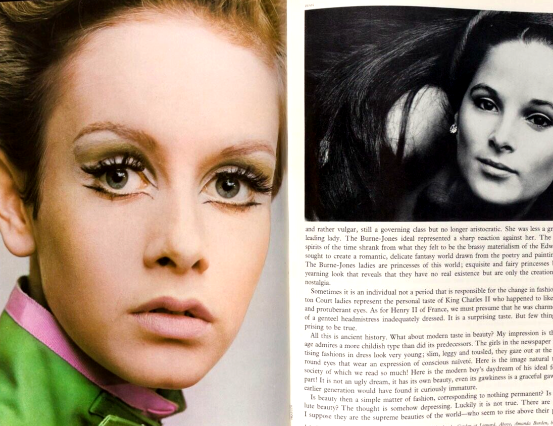 Celia TWIGGY Shrimpton MIA FARROW Vogue June 1967 FRANCOIS HARDY Julie Christie