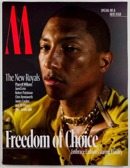 Pharrell ROBERT PATTINSON Chris Hemsworth W magazine October 2017 Jared Leto HIS