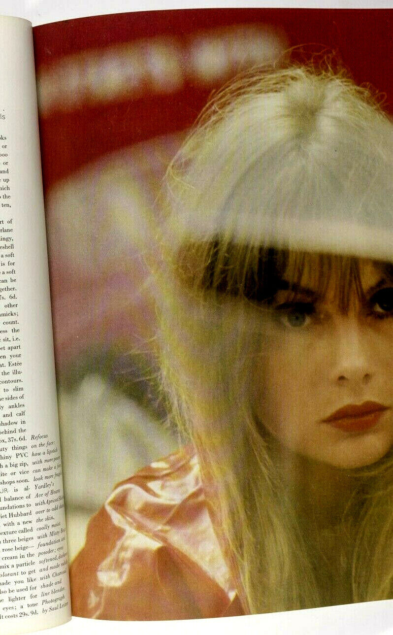 JEAN SHRIMPTON Donyale Luna PEGGY MOFFITT Jill Kennington PATTIE BOYD  Red Vogue