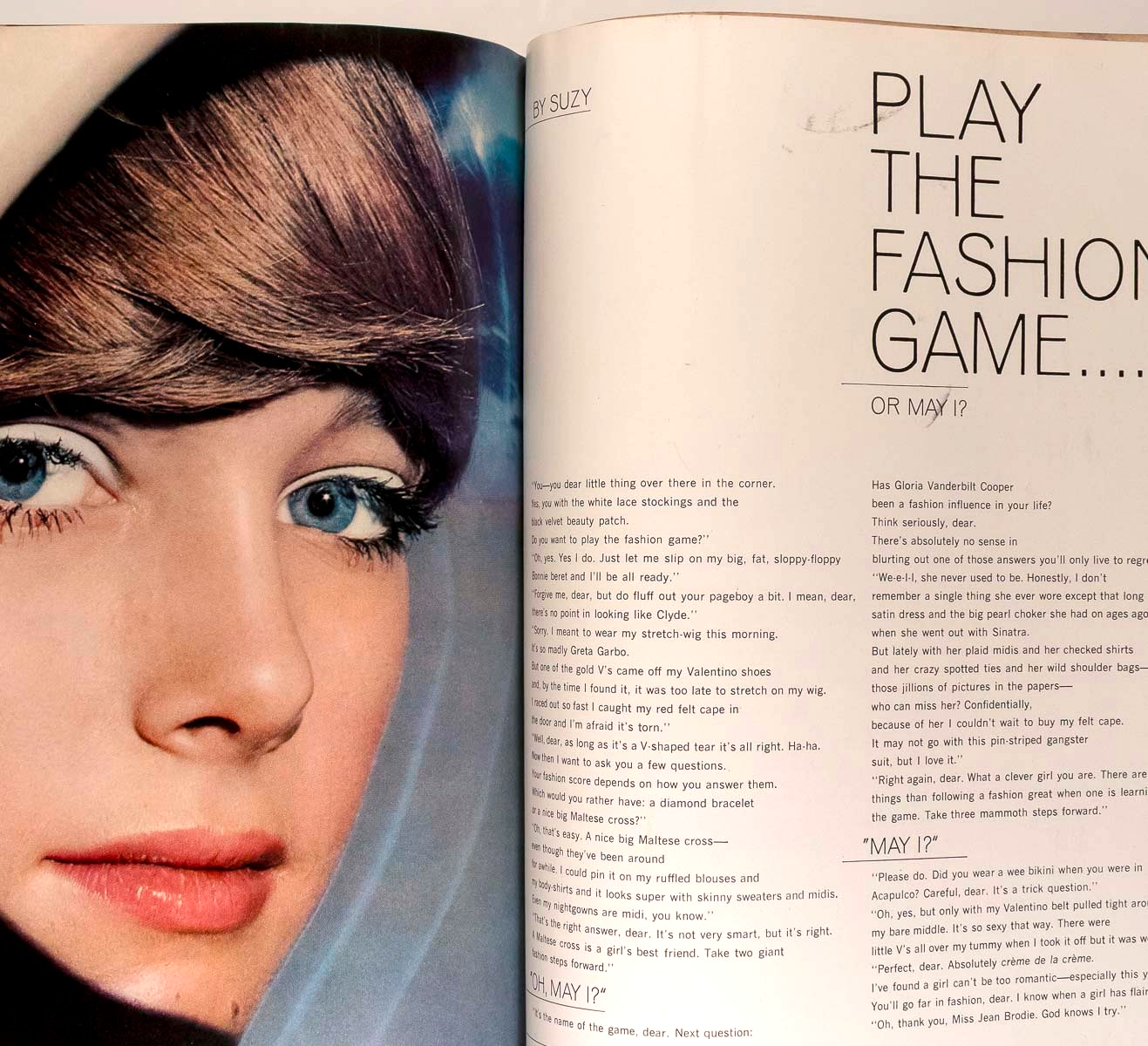 DAN GRAHAM Figurative COLLECTIONS Saul Leiter HIRO Harper's Bazaar US March 1968