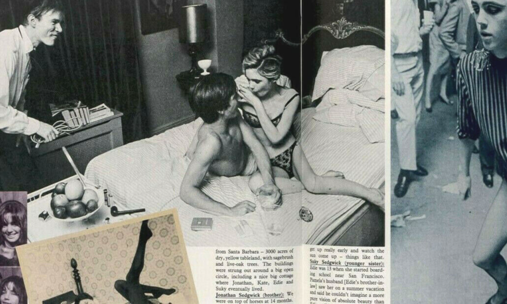 EDIE SEDGWICK Peter Cushing LAURENCE OLIVIER Vivien Leigh  SUNDAY TIMES magazine