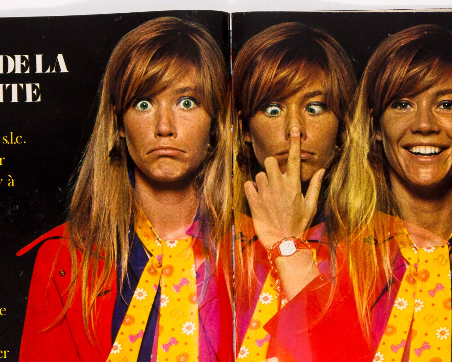 JIMI HENDRIX Dutronc MICHEL POLNAREFF Salut le Copains July 1967 Francoise Hardy