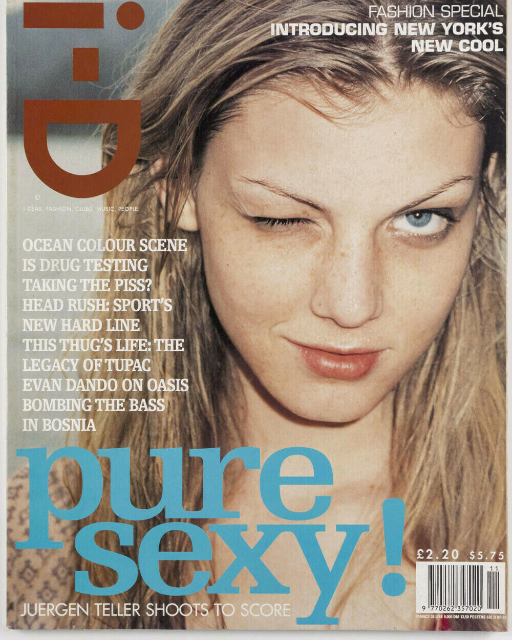 Angela Lindvall JUDY BLAME Terry Richardson TUPAC Vincent Gallo CHLOE SEVIGNY iD