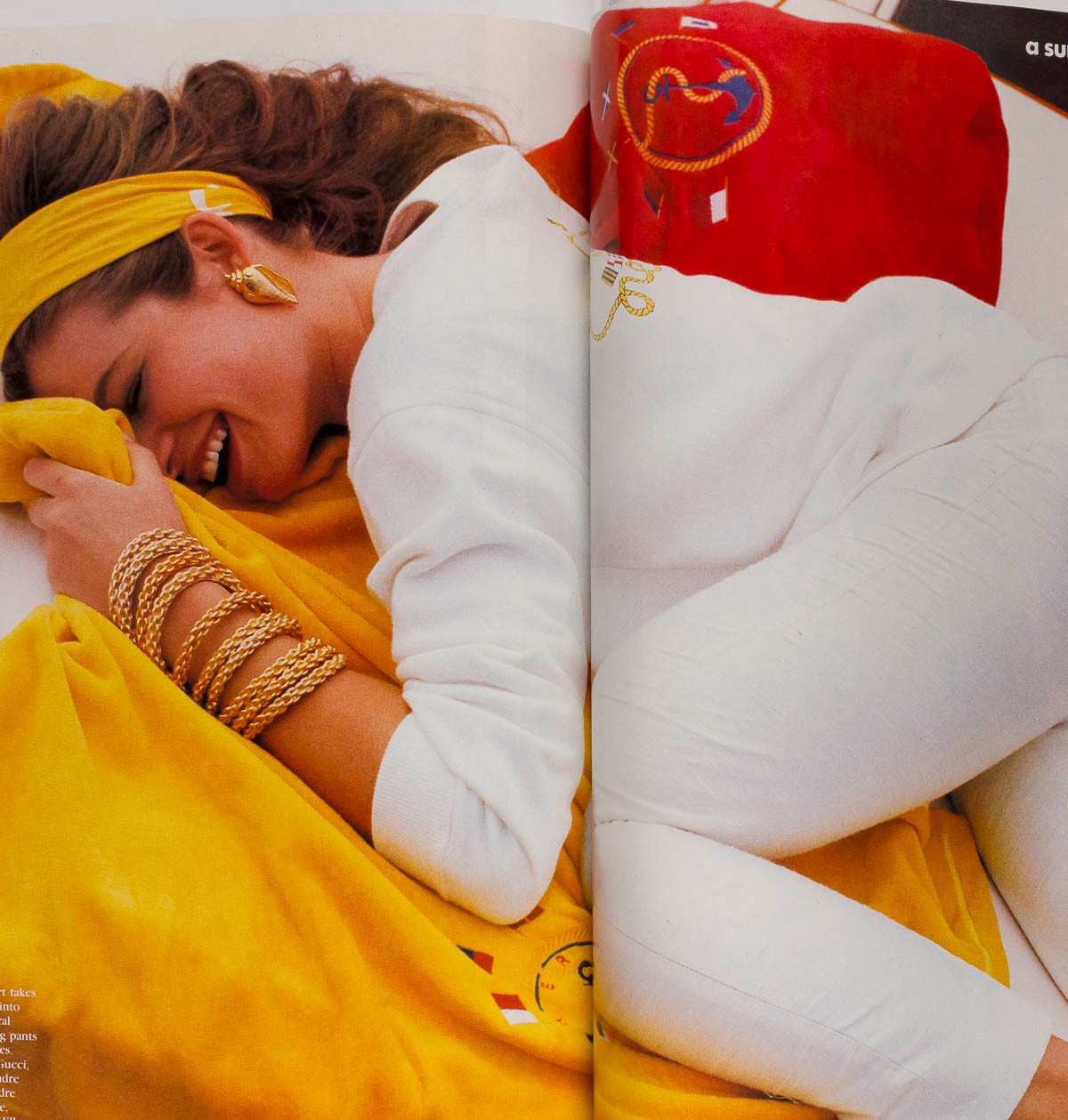 Madonna CLAUDIA SCHIFFER Stephanie Seymour VOGUE May 1989 CINDY CRAWFORD vtg US