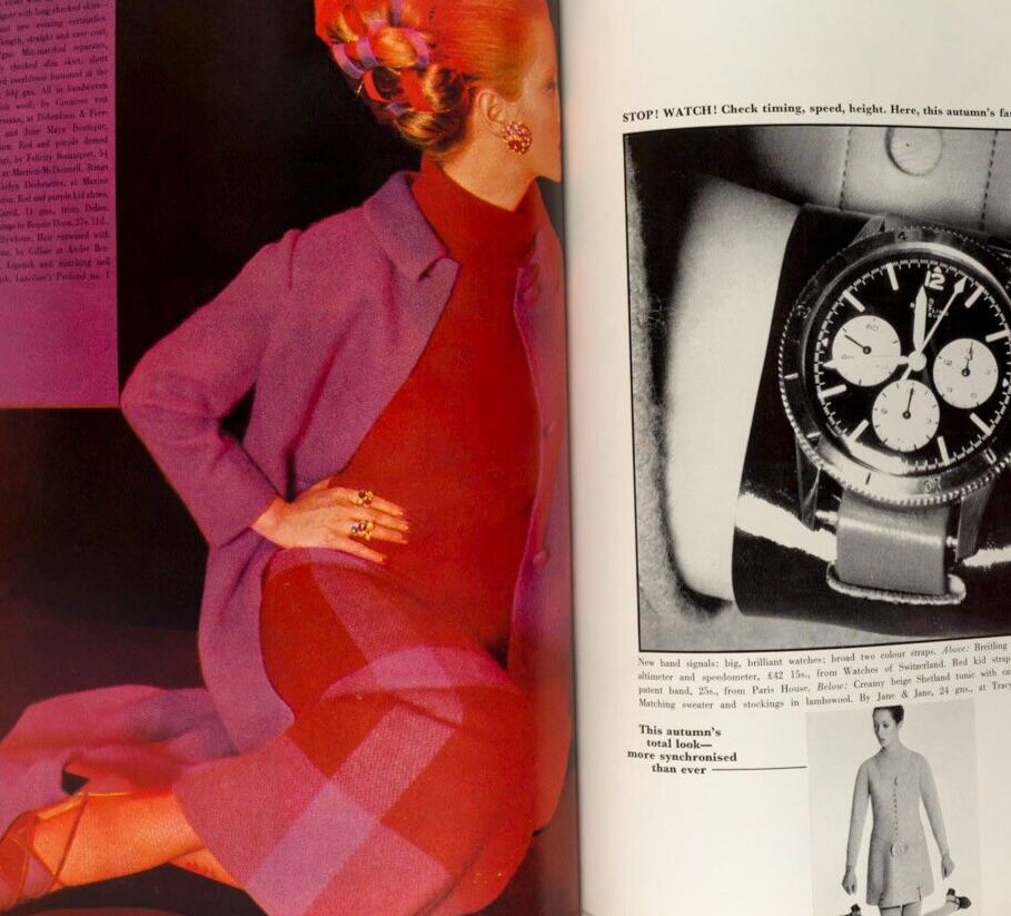 JEAN SHRIMPTON Donyale Luna PEGGY MOFFITT Jill Kennington PATTIE BOYD  Red Vogue