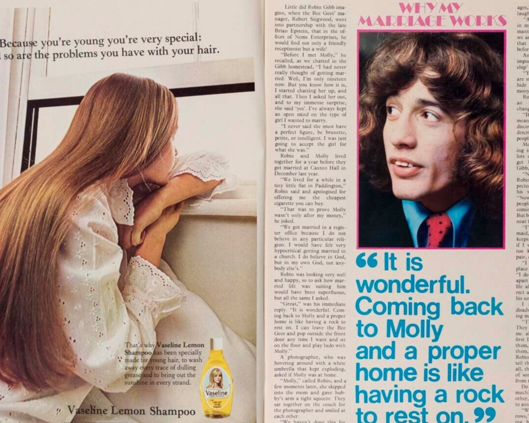 PETER GREEN Barry Robin Gibb STEVE MARRIOT Mouche KENNY EVERETT Rave magazine UK