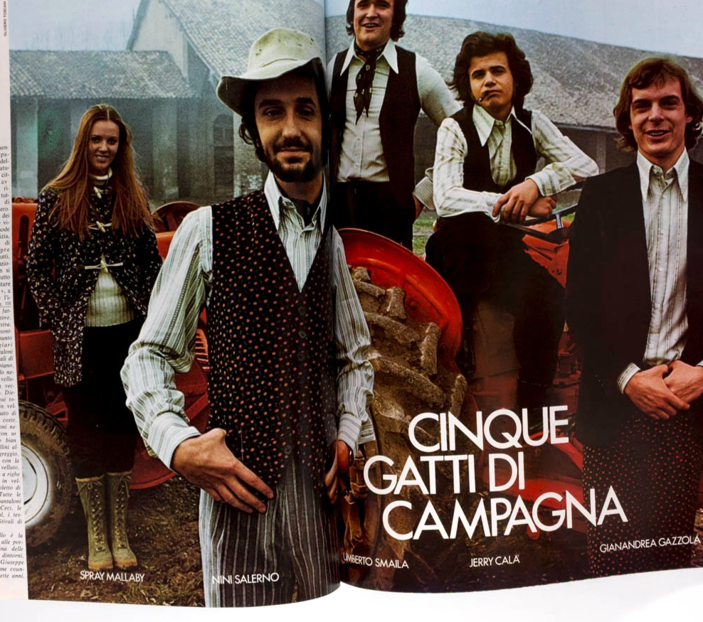 Terence Stamp ANDY WARHOL Tom Baker L'UOMO VOGUE May 1972 Alan Bates KEN RUSSELL