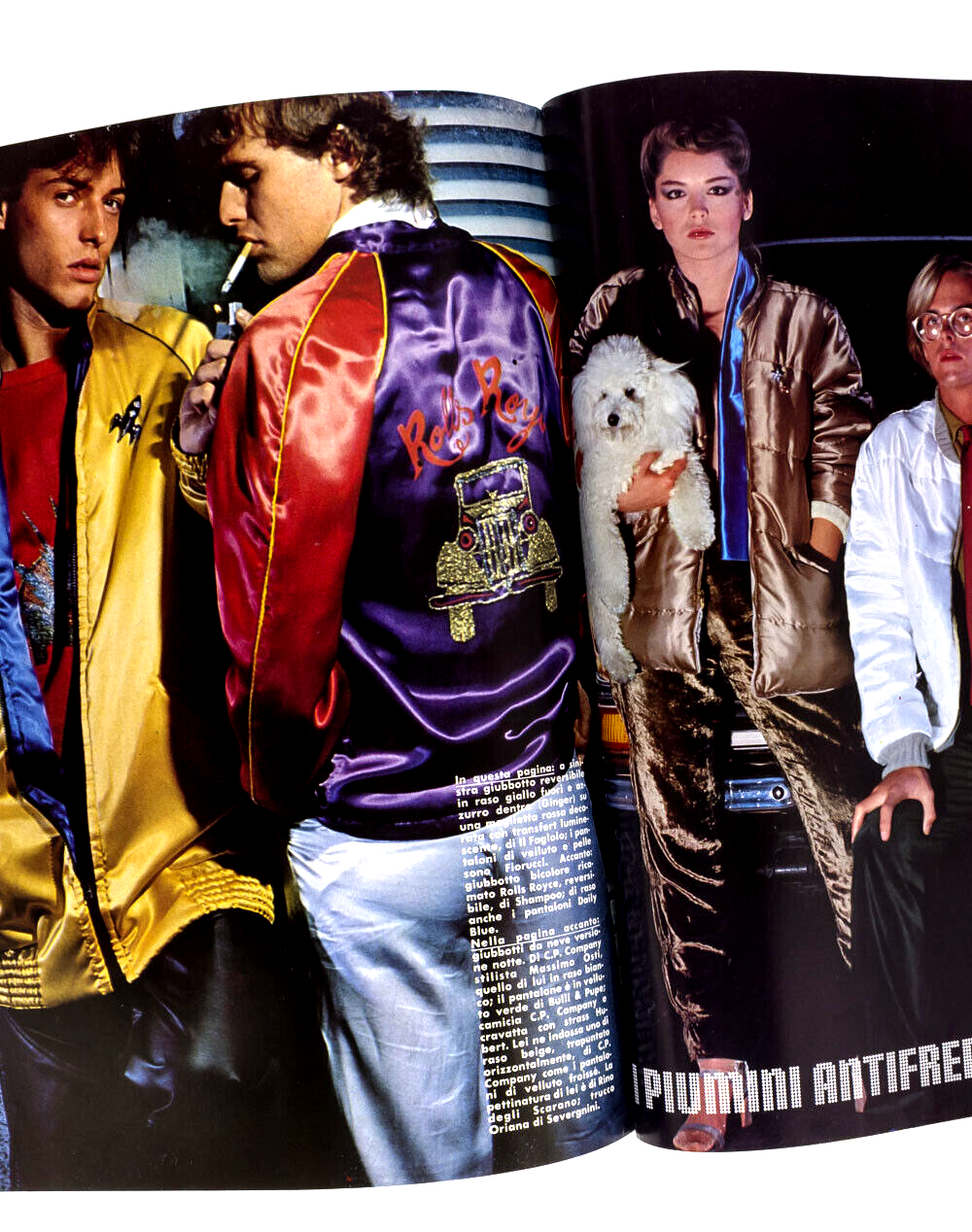 David Bowie BRUCE WEBER Oliviero Toscani NIGHT MAGAZINE Punk CLUBS L’uomo Vogue