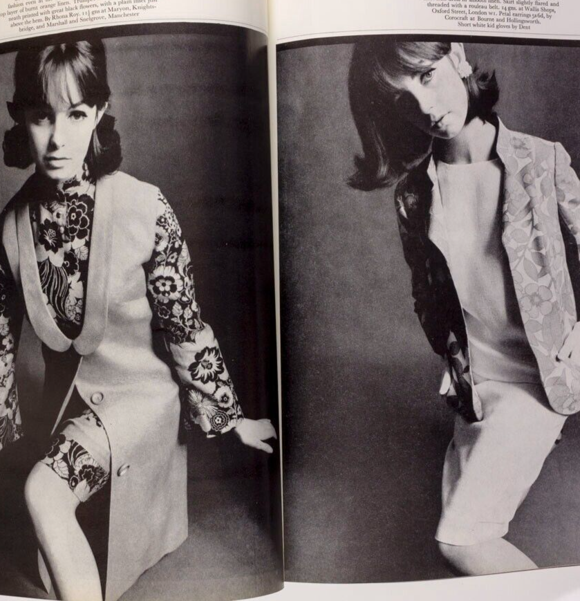 GRACE CODDINGTON Celia Hammond COLIN JONES Parkinson DONOVAN Queen magazine 60's