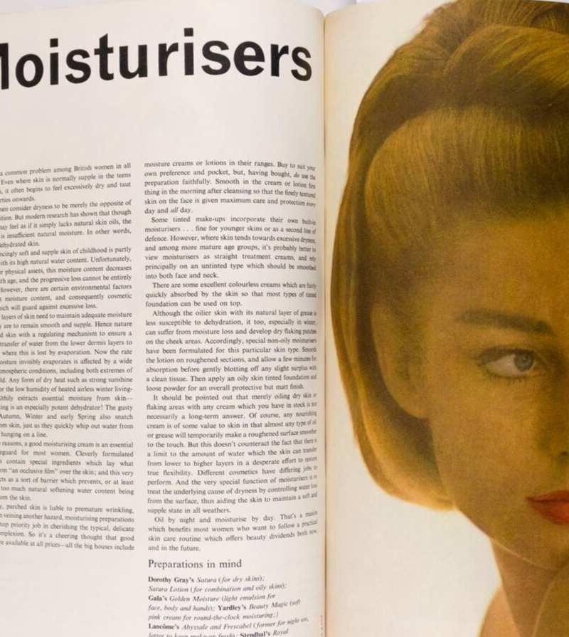 Jean Shrimpton TANIA MALLETT Celia SURYA NAMASKAR John Deakin VOGUE BEAUTY BOOK