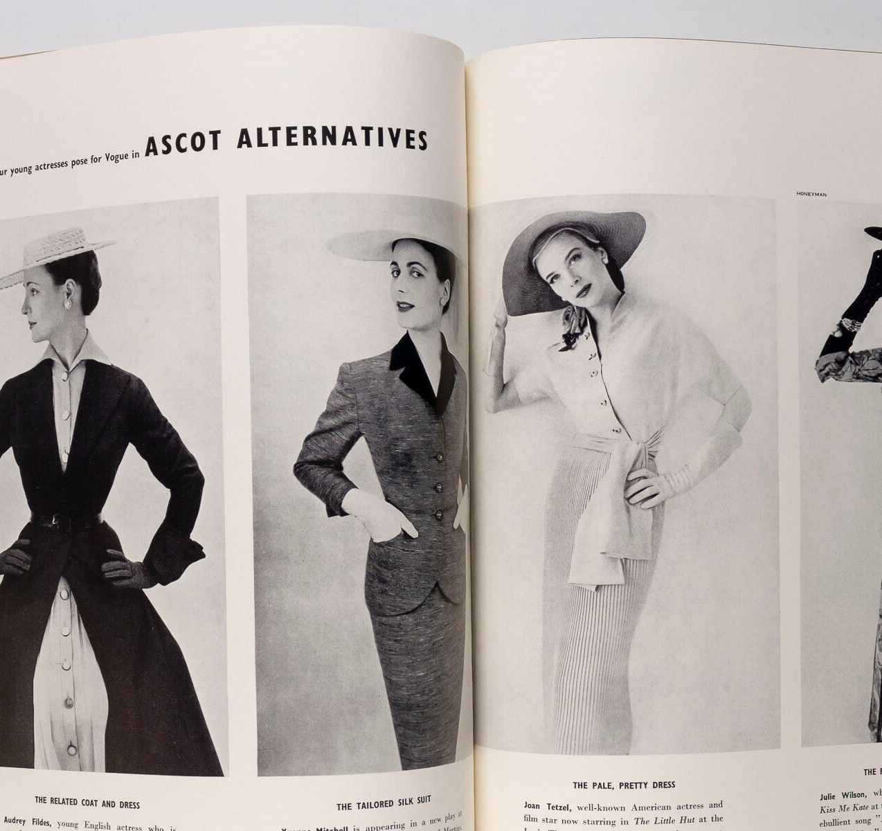 Jean Patchett NORMAN PARKINSON South Africa  VOGUE May 1951 Irving Penn TS ELIOT