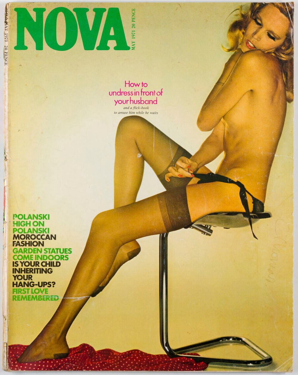 Nova magazine set 1965-75 Helmut Newton GUY BOURDIN Biba ALAN ALDRIDGE Yoko Ono