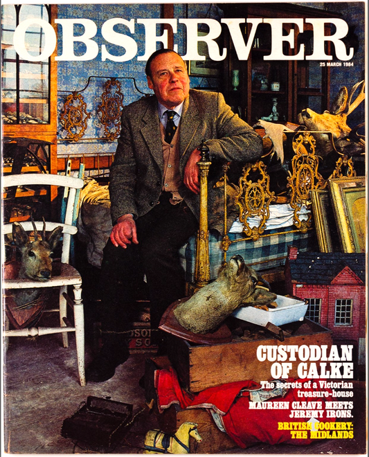 Calke Abbey JEREMY IRONS Tom Waits  OBSERVER magazine March 1984  Gerry Anderson