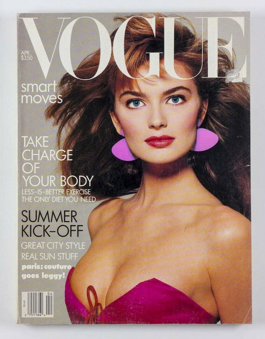 PAULINA PORIZKOVA Richard Avedon COUTURE Stephanie Seymour ROSIE VELA vtg VOGUE