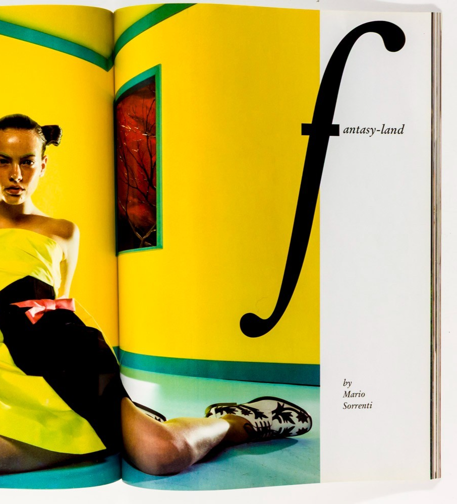 Caroline Ribeiro GISELE Bruce Weber VOGUE ITALIA December 1999 Carmen Kass 2000